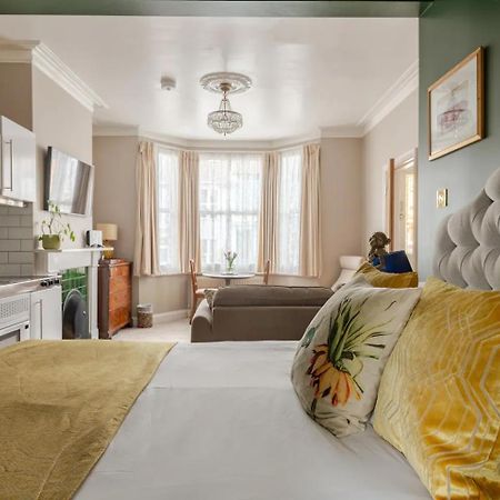 Deco Studio: King Bed, Kitchenette, Stylish & Comfortable Hove Esterno foto