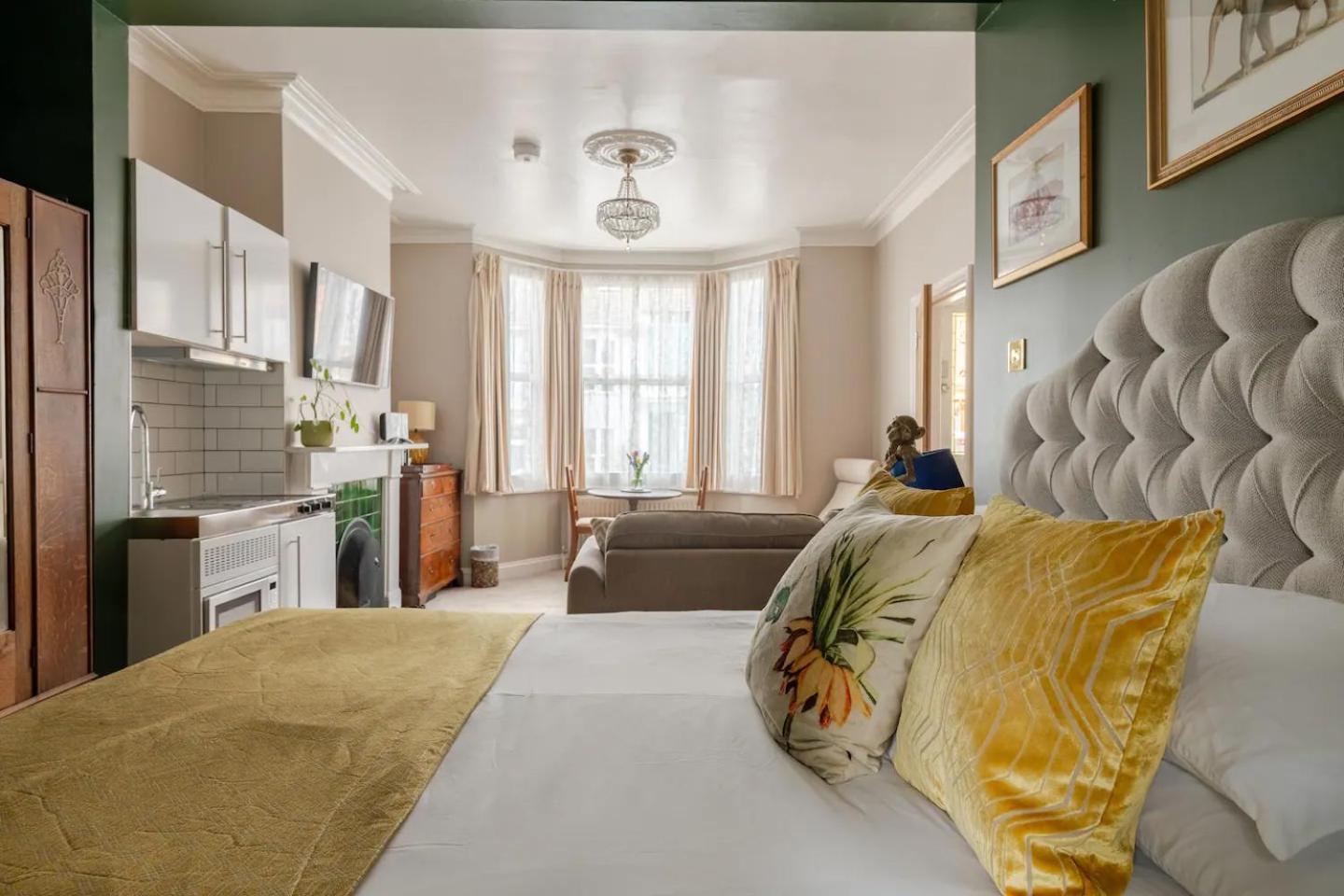 Deco Studio: King Bed, Kitchenette, Stylish & Comfortable Hove Esterno foto